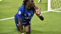 France striker Bafetimbi Gomis scored for Al Hilal as they cliniched a spot on the AFC Champions League final