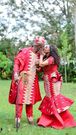 Hot 96 Radio Presenter Nick Odhiambo during his traditional wedding