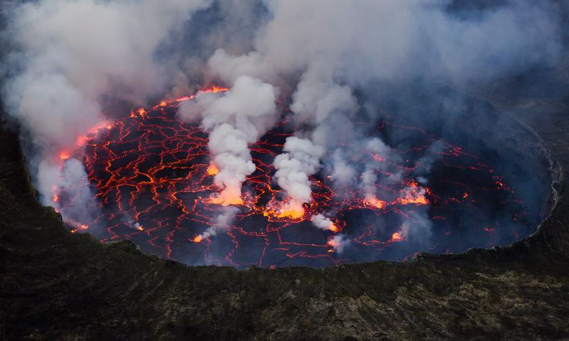 Mount Nyiragongo is located in the Democratic Republic of Congo [Wikipedia]