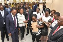 President William Ruto conducted an impromptu inspection at the Jomo Kenyatta International Airport (JKIA) on Monday evening August 21, 2023