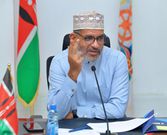 Mombasa Governor Abdulswamad Nassir during a past meeting