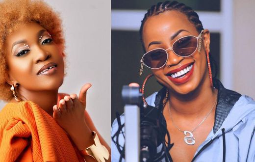 Cleopatra Koheirwe and Sheebah Karungi