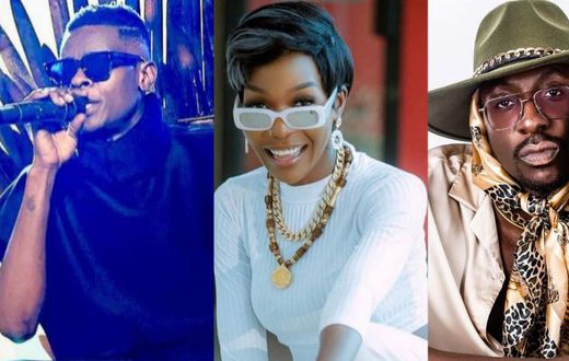 Jose Chameleone, Karole Kasita and Bien
