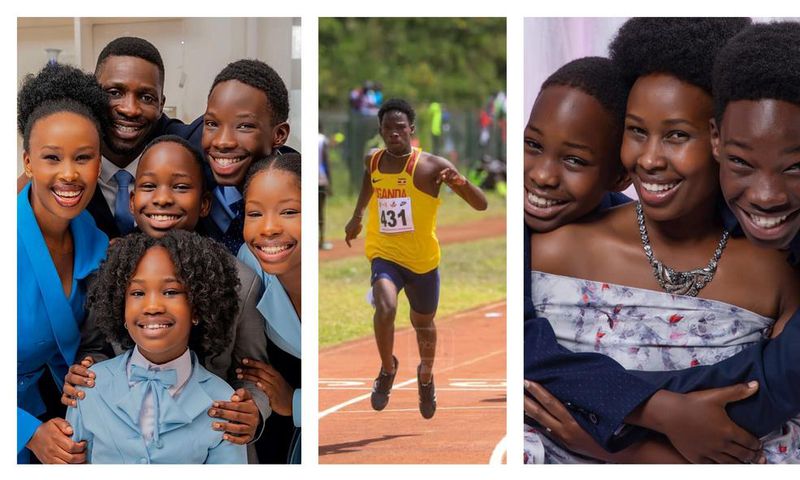 Bobi Wine says his children have taken after their mother