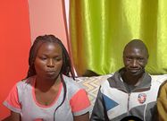 Kenyan singer Stevo Simple Boy and his wife Grace Atieno
