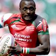 Kenyan Winger Collins Injera. He has been dropped from the Kenya Sevens squad scheduled to take part on the Dubai leg of the IRB World Series.