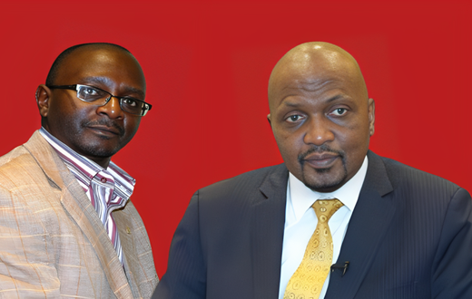 Moses Kuria and John Kamau