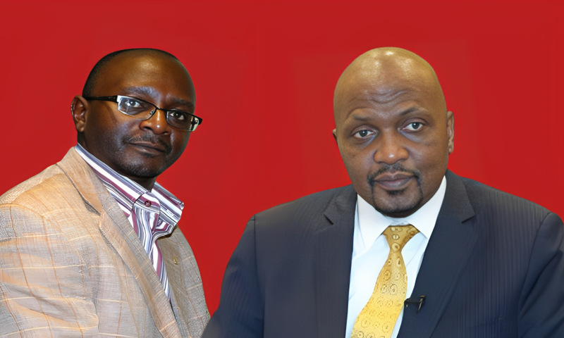 Moses Kuria and John Kamau
