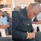 Digital strategist Dennis Itumbi found himself a victim of a minor wardrobe malfunction during a church service in Embu County on Sunday, August 14.