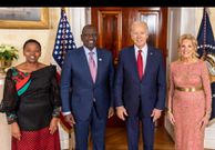 President William Ruto and Rachel Ruto meeting President Joe Biden and Jill Biden at White House, US.
