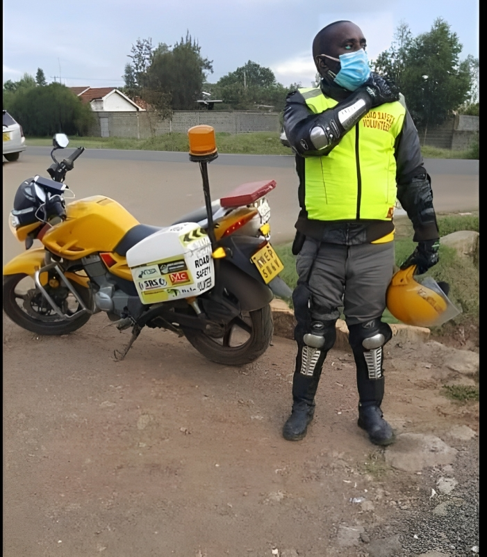 Road Safety Volunteers founder Nyaga