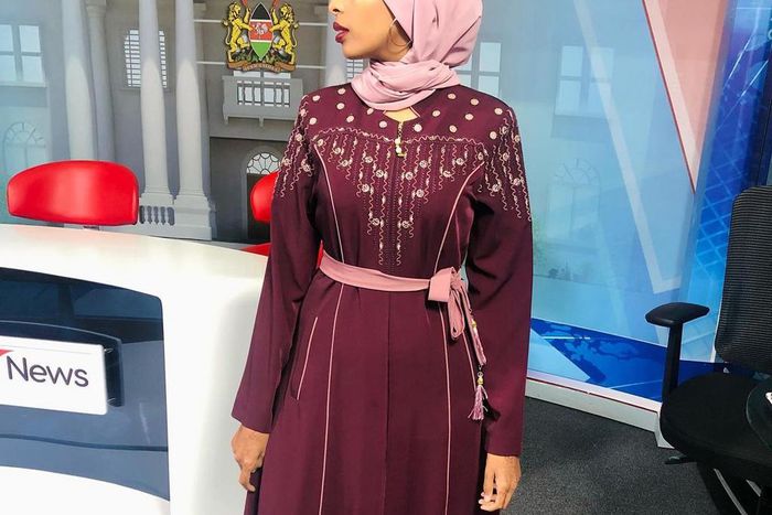 News anchor Fathiya Mohamed Nur