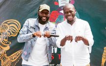 Governor Johnson Sakaja and Radio Presenter Shaffie Weru