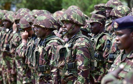 Kenya soldiers