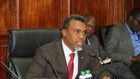 Noordin Haji during his vetting in the National Assembly on May 30, 2023