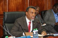 Noordin Haji during his vetting in the National Assembly on May 30, 2023