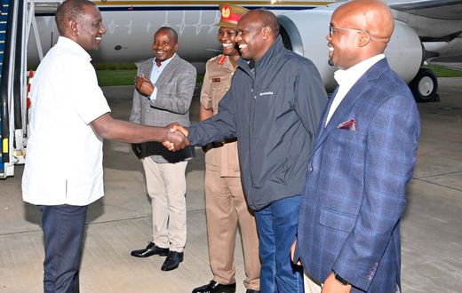 Ruto jets back, clarifies cost of U.S. trip as Gachagua breathes fire on his allies