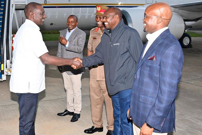 Ruto jets back, clarifies cost of U.S. trip as Gachagua breathes fire on his allies