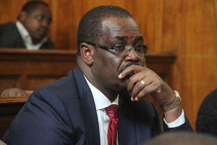 Former Nairobi Governor Evans Kidero in court (Twitter)