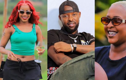 Sheebah Karungi, Eddy Kenzo and Lilian Mbabazi