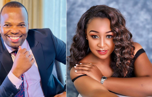 A collage of MC Jessy and Betty Kyallo