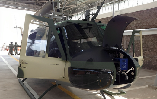 Kenya Air Force Huey helicopter