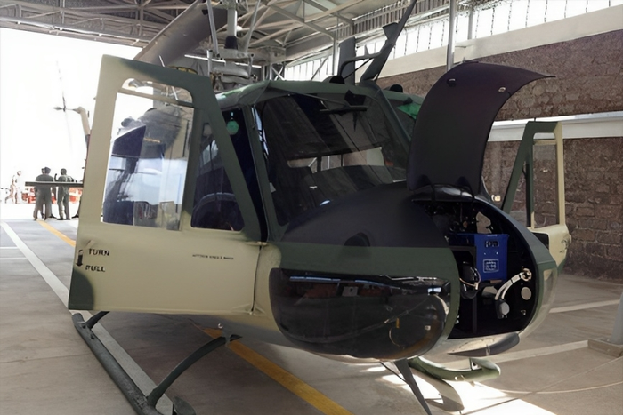 Kenya Air Force Huey helicopter