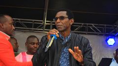 Ruiru MP Simon King'ara speaking during an event on July 16, 2023