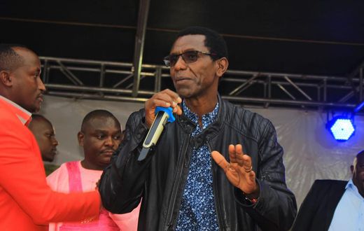 Ruiru MP Simon King'ara speaking during an event on July 16, 2023