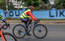 First Lady Rachel Ruto on Tuesday rode from State House to UN headquarters in Gigiri on a top-of-the-line Boone 6 Disc Cyclocross Bike, which carries a hefty price tag of Sh534,934.
