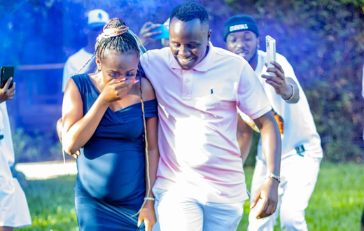 Celebrity couple Nicholas Kioko and Wambo Ashley expecting twin boys