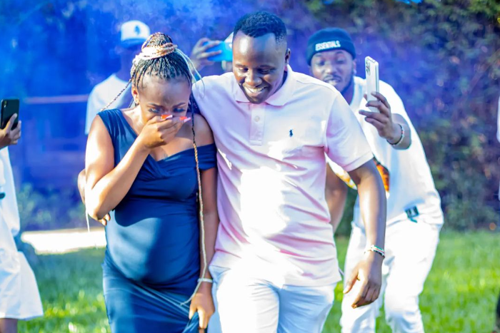 Celebrity couple Nicholas Kioko and Wambo Ashley expecting twin boys