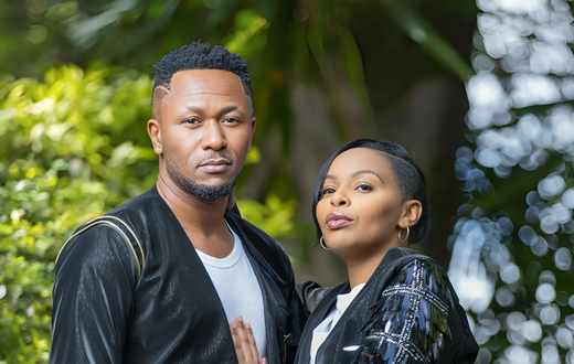 DJ Mo and his wife Size 8