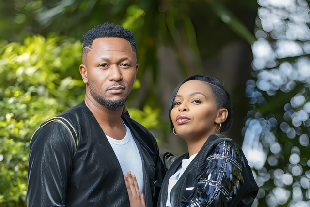 DJ Mo and his wife Size 8