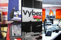 A collage image of Radio Maisha, Vybez Radio and Spice FM studios, all owned by the Standard Media Group
