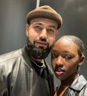 Elsa Majimbo with her boyfriend