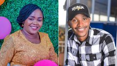 From left: Gospel singer Shiru wa GP & Mugithi singer Samidoh Muchoki