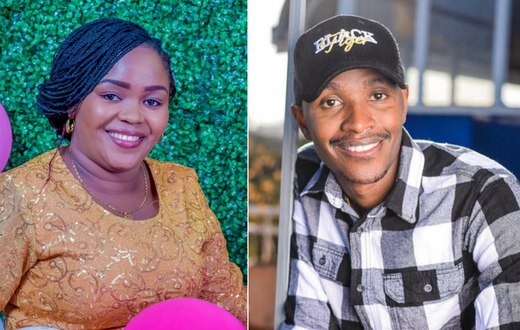 From left: Gospel singer Shiru wa GP & Mugithi singer Samidoh Muchoki
