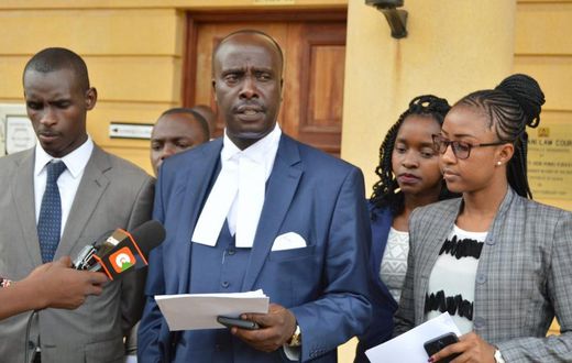 Nairobi lawyer Danstan Omari