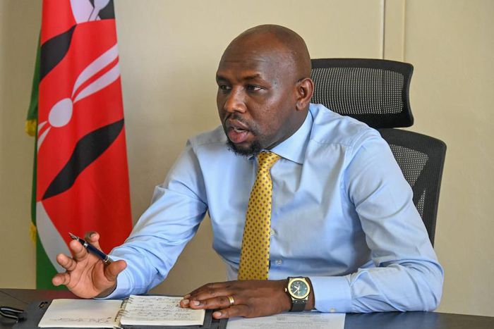 CS Kipchumba Murkomen in a meeting with Metropolitan Transport Authority (NAMATA) Council