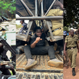 Ugandan protests in pictures (Source - CNBC Africa, X)