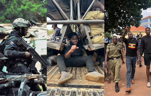 Ugandan protests in pictures (Source - CNBC Africa, X)