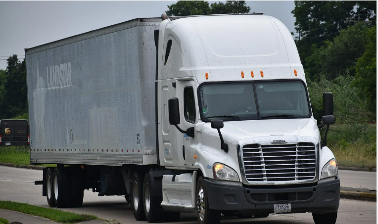 A file photo of a truck