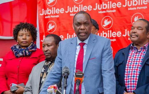 Jubilee party secretary  Jeremiah Kioni