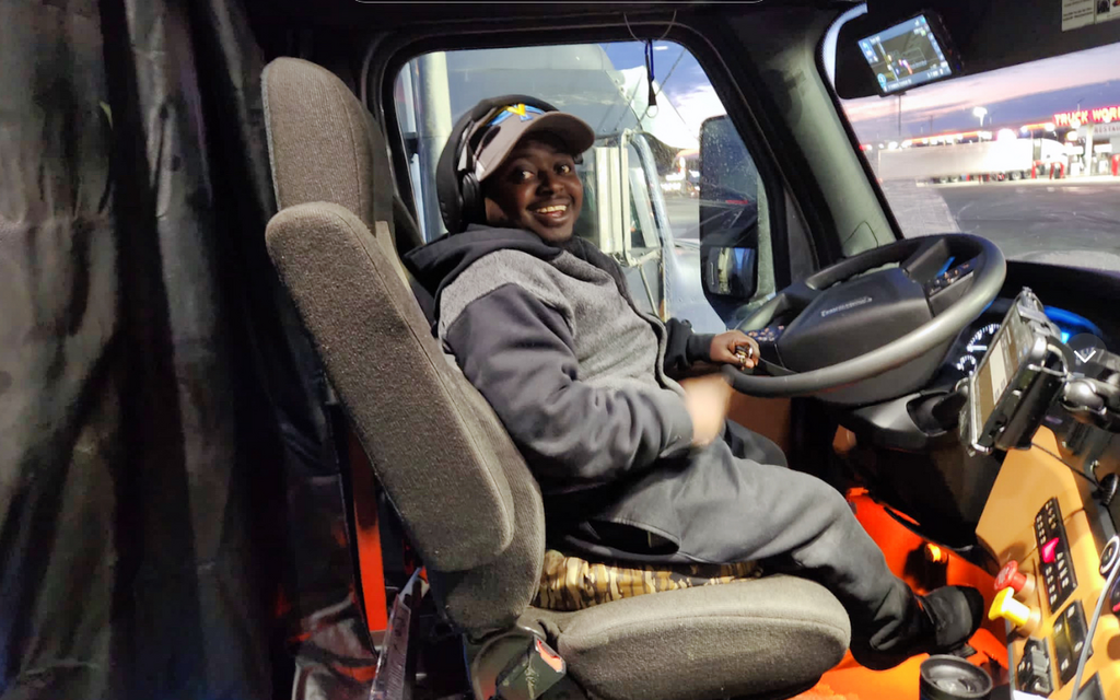 Joakim Mwangi is a 35-year-old truck driver in the United States who is making waves on TikTok as Katuosis The Truck Guy.