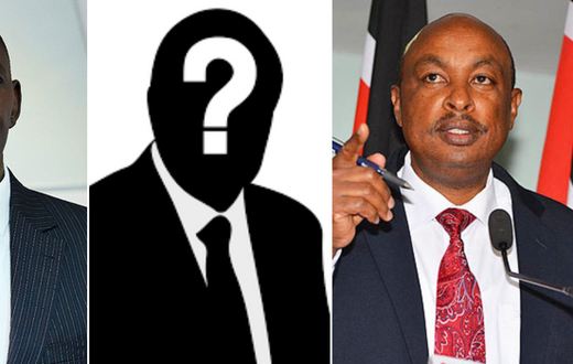 A collage of former Government Spokespersons Cyrus Oguna & Eric Kiraithe