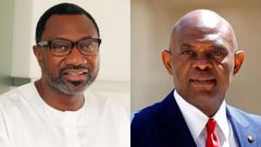 Femi Otedola (left) and Tony Elumelu (right) [Daily Post]