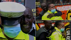 Matatu driver clings on policewoman to escape wrath of boda boda riders