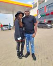 Commentator 254 and his girlfriend Moureen Ngigi