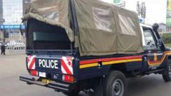 File image of a police vehicle